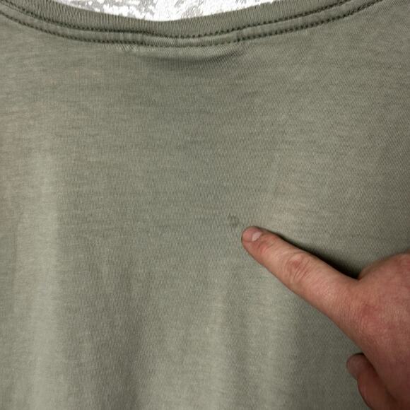 Russell Pro Cotton Pocket Tee Size Large Earth Tone Faded - Picture 6 of 8